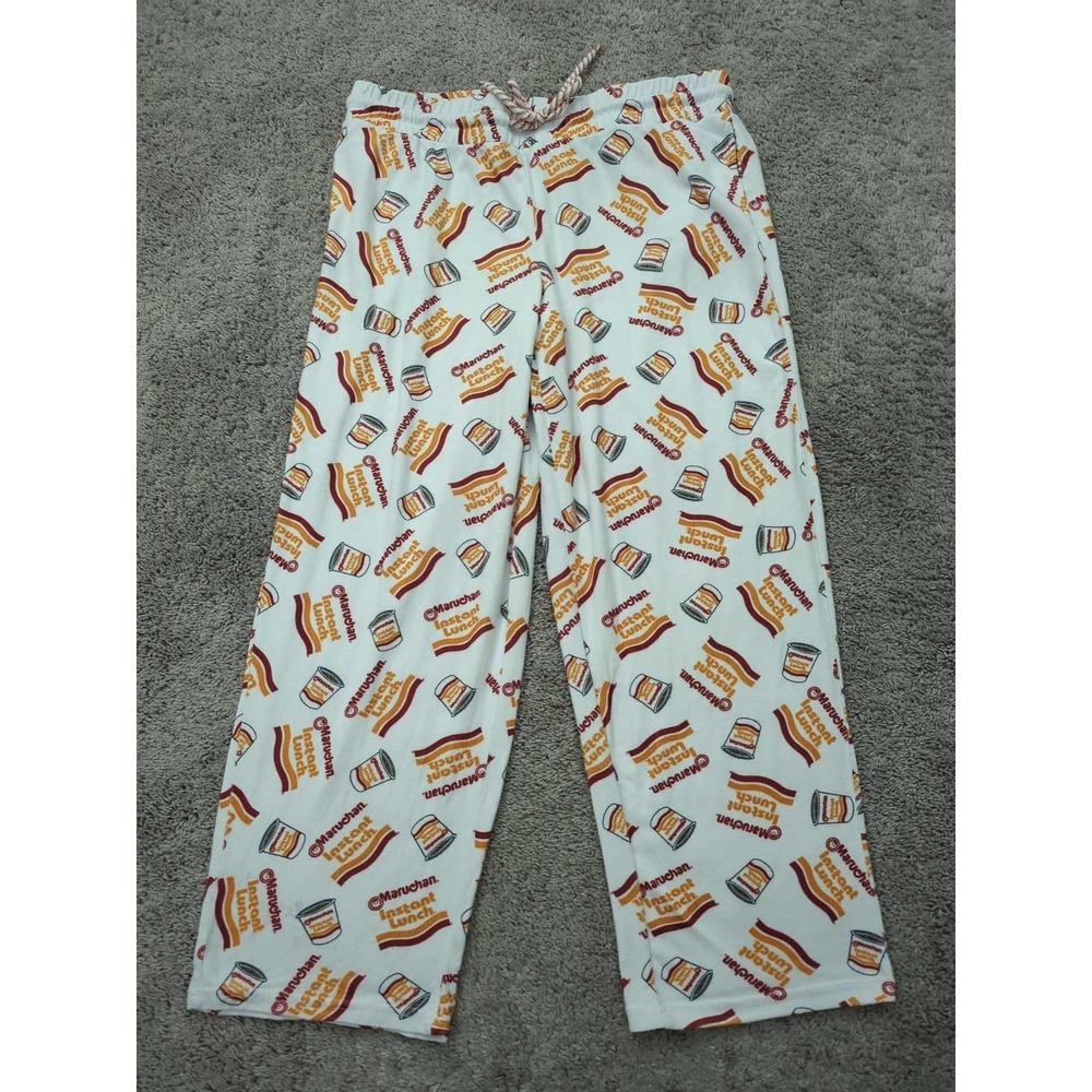 Maruchan‎ Pajama Pants Mens XL Instant Lunch Lounge Novelty Print Sleep
